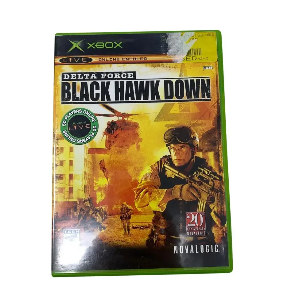 Delta Force Black Hawk Down Original Xbox Complete Tested Video Game